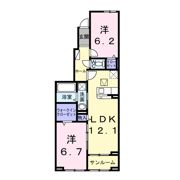 エリオスの間取り画像