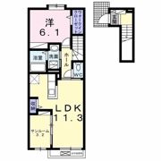 アーバンシティ Ⅱの間取り画像