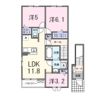 （仮）井手町多賀アパートの間取り画像