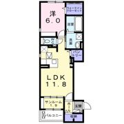 ラ ペ フランⅠの間取り画像