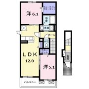 すずらんの間取り画像