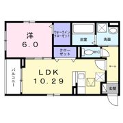ベルフラワー長洲の間取り画像
