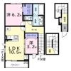 デルーナⅠの間取り画像