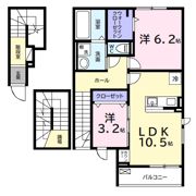 デルーナⅠの間取り画像