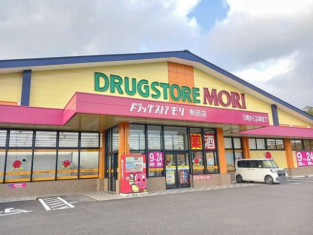 近くのドラッグストアモリまで2,974m(徒歩38分)