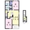 東与賀町下古賀アパート（028235302）の間取り画像