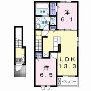 ハーベスト Ⅱの間取り画像
