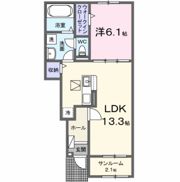「仮称」利府町森郷アパートⅠの間取り画像