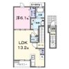 ニューライズ セキネ Ⅱの間取り画像