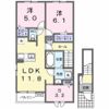 ヒカルサ伊勢崎Ⅰの間取り画像