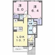 ヒカルサ伊勢崎Ⅱの間取り画像