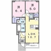 ヒカルサ伊勢崎Ⅱの間取り画像