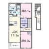 クヌートの間取り画像