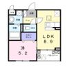 ソレイユ八条春日の間取り画像