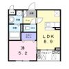 ソレイユ八条春日の間取り画像