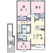 グランメゾンⅢの間取り画像