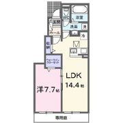 グランシャリオ富岡 弐番館の間取り画像