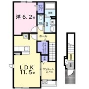 エアリーAの間取り画像