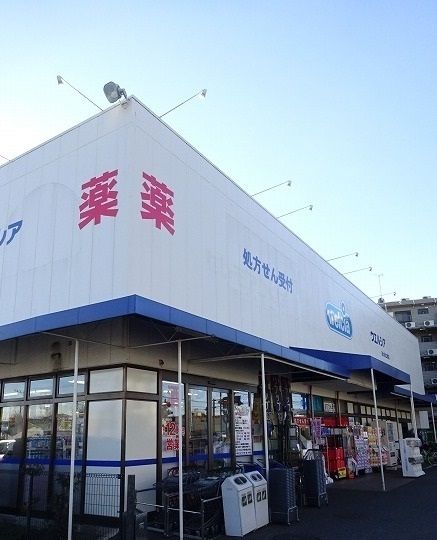 近くのウェルシアまで550m（徒歩7分）