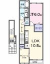 レッド キャッスルⅢの間取り画像