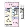 ラフィネ Ⅰの間取り画像