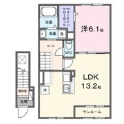 シャトー・バロンⅥの間取り画像