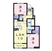 ディーテラス Ⅰの間取り画像