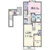 Oak・Serioの間取り画像