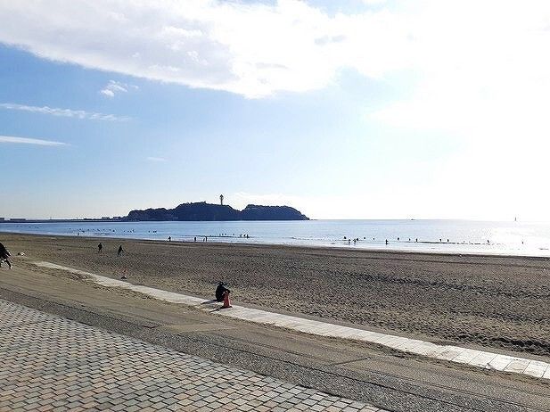 近くの鵠沼海岸まで600m（徒歩8分）