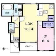 グランメゾン堅田の間取り画像