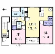 グランメゾン堅田の間取り画像