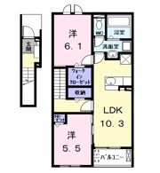 ヒカルサ名古屋南陽ウエストの間取り画像