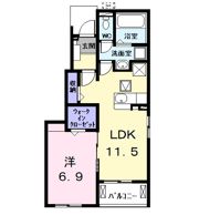 ヒカルサ名古屋港区大西Ⅰの間取り画像