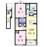 ヒカルサ名古屋南陽イーストの間取り画像