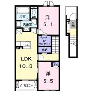 ヒカルサ名古屋南陽イーストの間取り画像