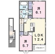 パークヒルズ利根六番館の間取り画像