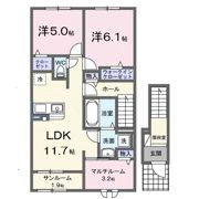 リバティ Ⅰの間取り画像