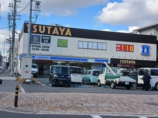 近くのローソン　巽北三丁目まで410m（徒歩6分）