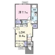 アムール・Kの間取り画像