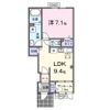 アムール・Kの間取り画像