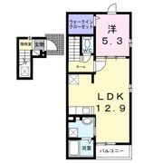 ビリーブ コガネの間取り画像