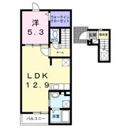 ビリーブ コガネの間取り画像