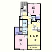 ルミナーラ西中央の間取り画像