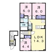 カーサ ルーナの間取り画像