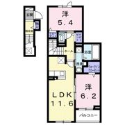 ソレアード コートの間取り画像