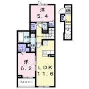 ソレアード コートの間取り画像