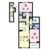 ソレアード コートの間取り画像