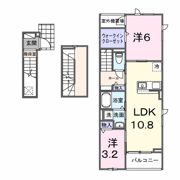 カーサ ラ ルーチェ Ⅰの間取り画像
