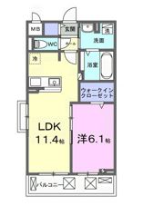 エメラ ファミーユの間取り画像