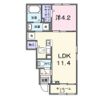 モダンヴィラ 一番館の間取り画像